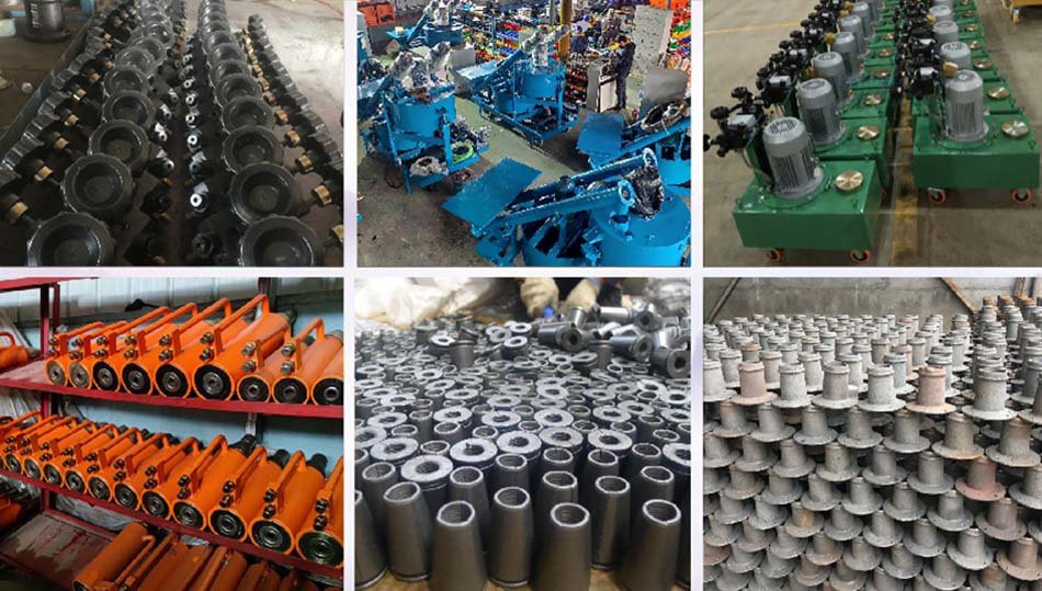 Hand Push Button Heading Machine factory