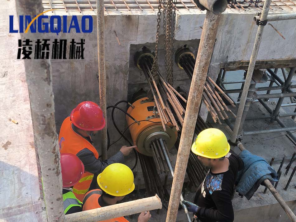 used in post-tensioning engineering of prestressed bridges