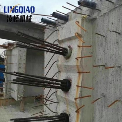 prestressed T-beam tensioning