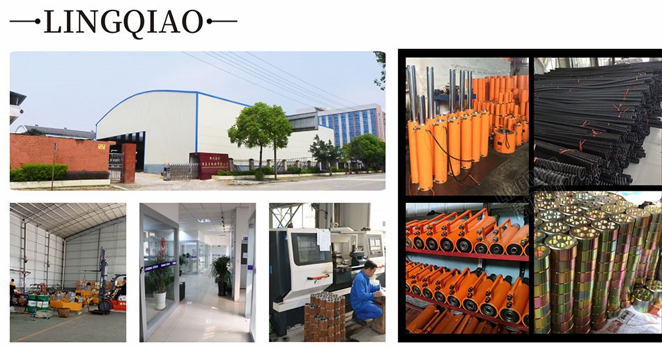 Large-tonnage hydraulic hollow jacks factory