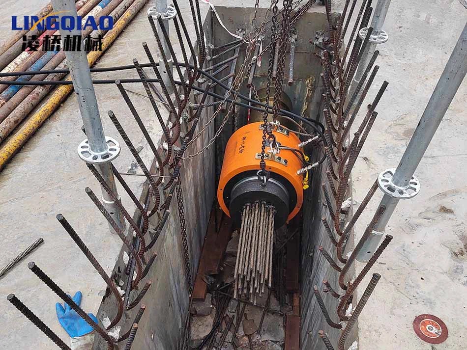 used in prestressed tensioning projects for reconstruction of dangerous bridges