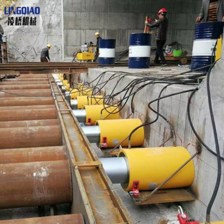 650 ton hydraulic lifting jack for ultra-high pressure electric hydraulic oil pump
