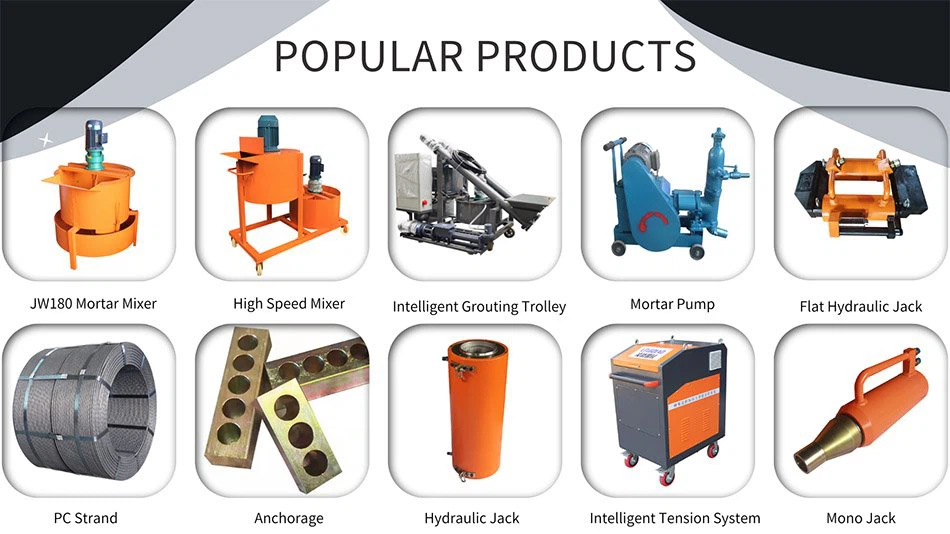 Feature for Concrete Grouting Screw Pump